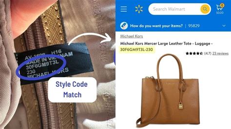 check michael kors bag serial number|michael kors style number lookup.